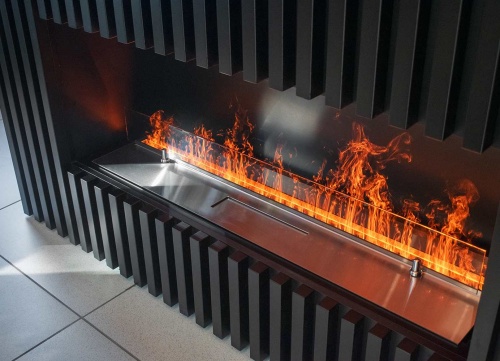 Электроочаг Schönes Feuer 3D FireLine 600 со стальной крышкой в Махачкале
