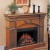 Каминокомплект ClassicFlame Raleigh (грецкий орех)+Spectrafire-23 Black в Махачкале