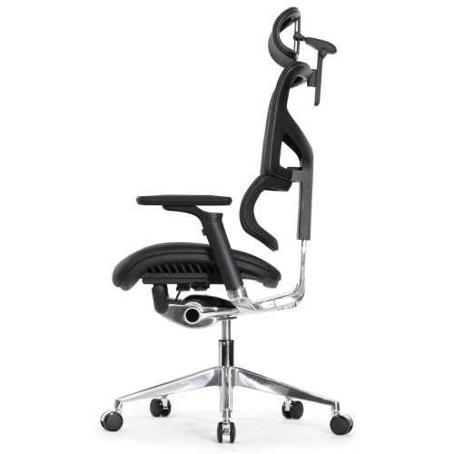 Ортопедическое кресло Falto Leather Premium Черное