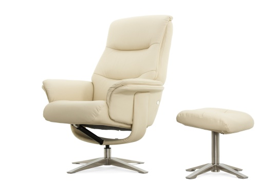 Кресло-реклайнер Falto Boss натуральная кожа