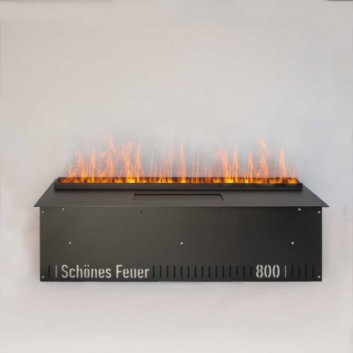 Электроочаг Schönes Feuer 3D FireLine 800 со стальной крышкой в Махачкале
